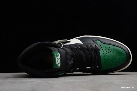 OG 555088-302 Green' 1 Retro High Air 555088-302 'Pine Jordan 0422